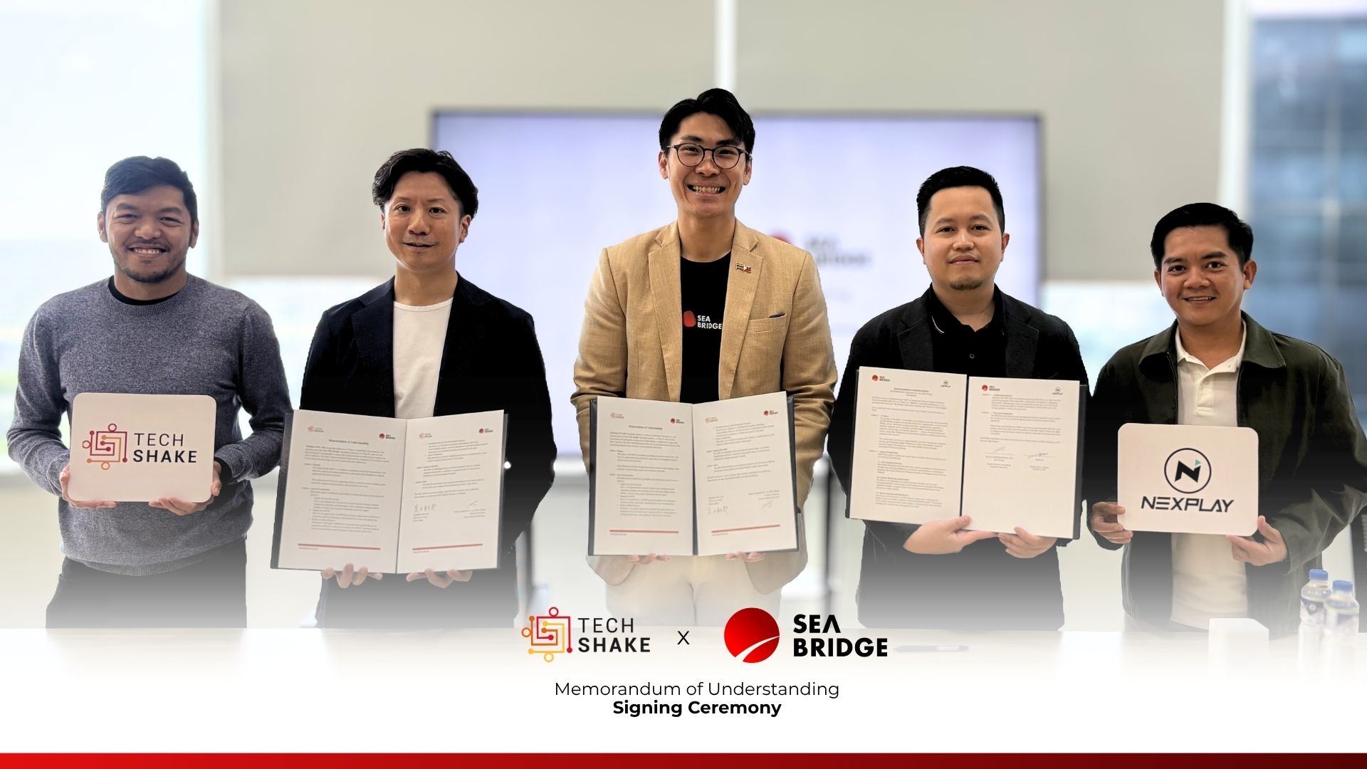 SEA Bridge and TechShake Formalize Regional Collaboration Through Strategic MOU Signing